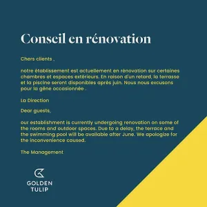 3* Hotel Golden Tulip Le Paradou